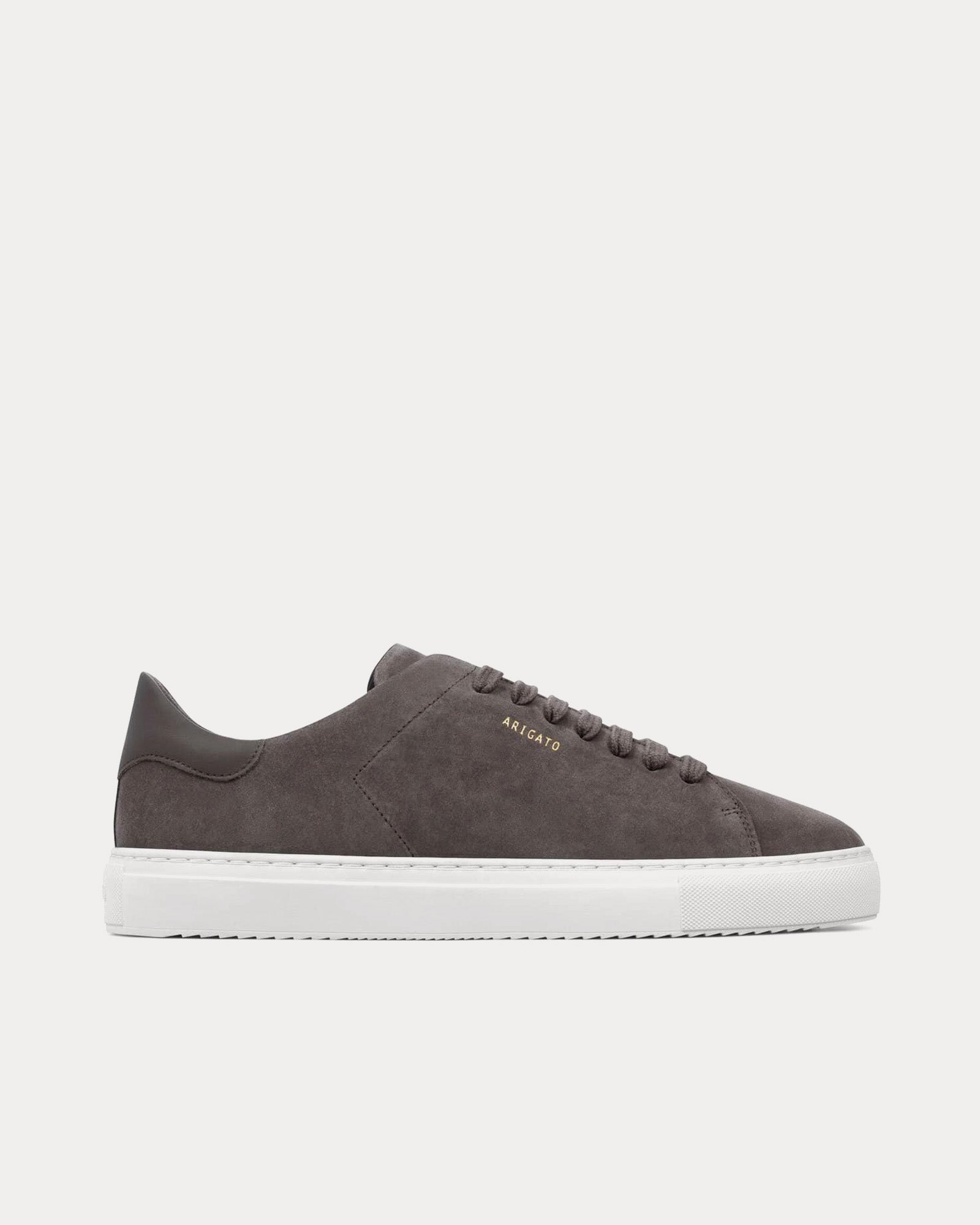 Axel Arigato Clean 90 Suede Dark Brown / White Low Top Sneakers - 1