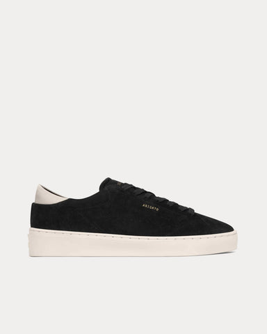 Axel Arigato Court Suede Black / Off White Low Top Sneakers