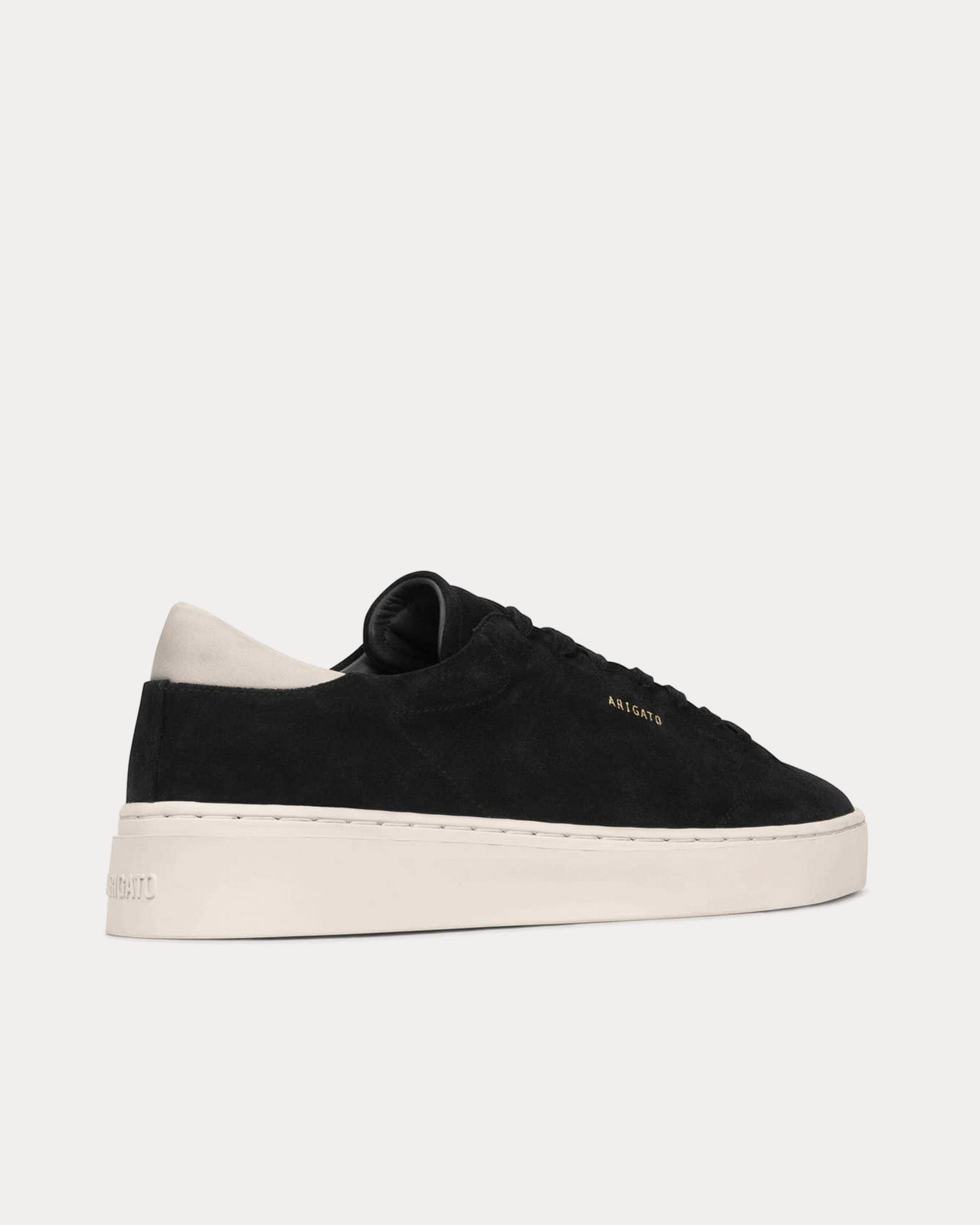 Axel Arigato Court Suede Black / Off White Low Top Sneakers - 3