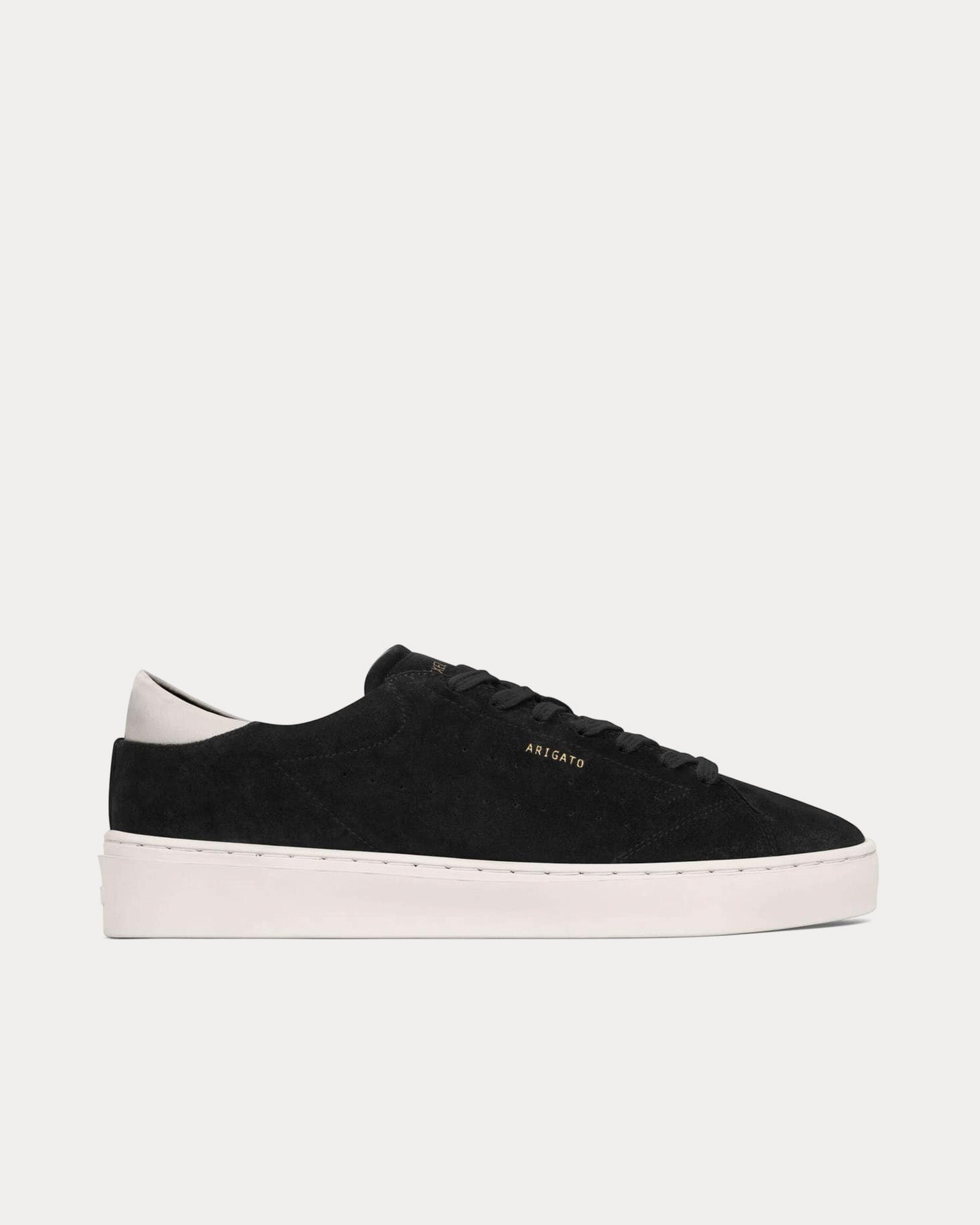 Axel Arigato Court Suede Black / Off White Low Top Sneakers - 1