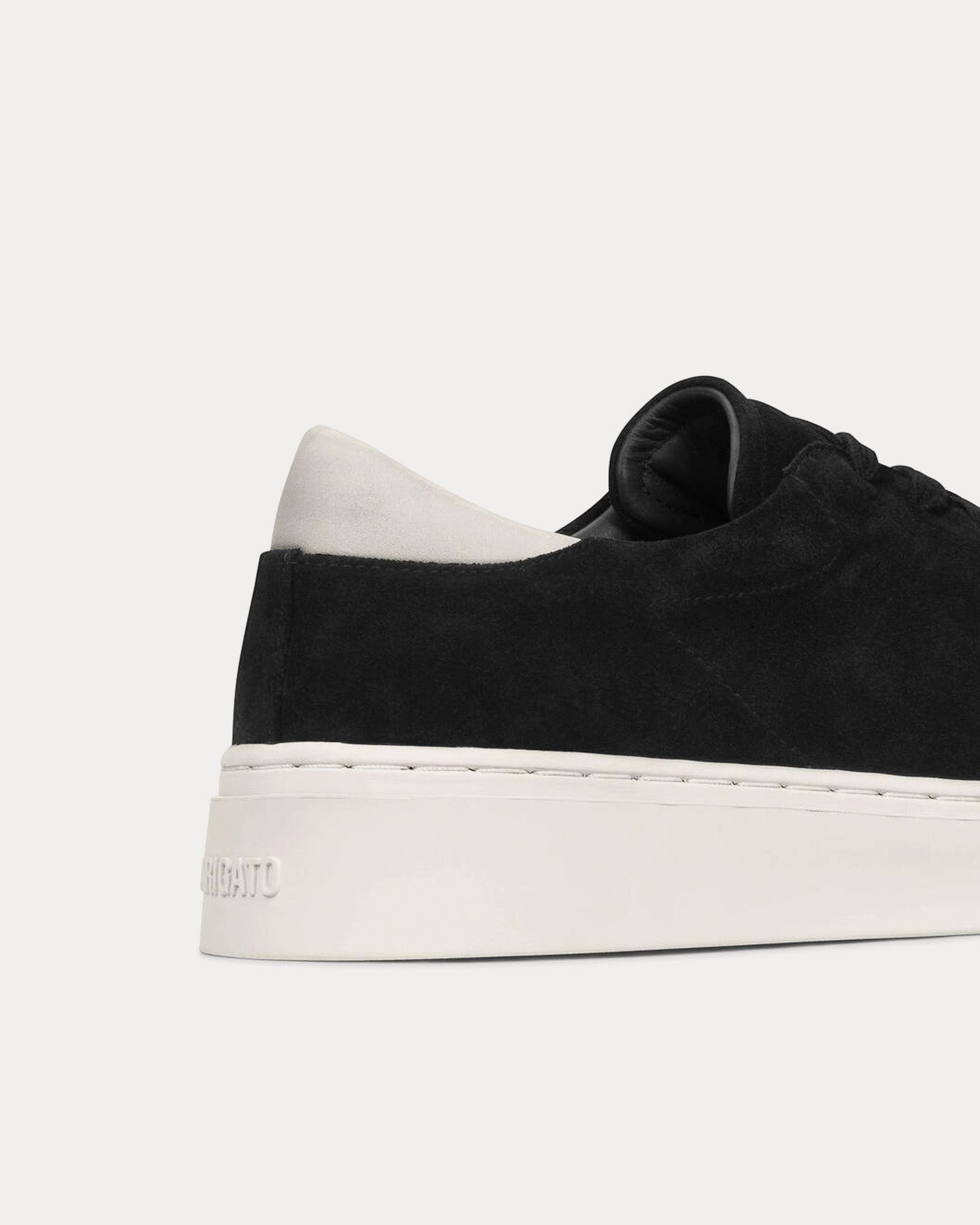 Axel Arigato Court Suede Black / Off White Low Top Sneakers - 3