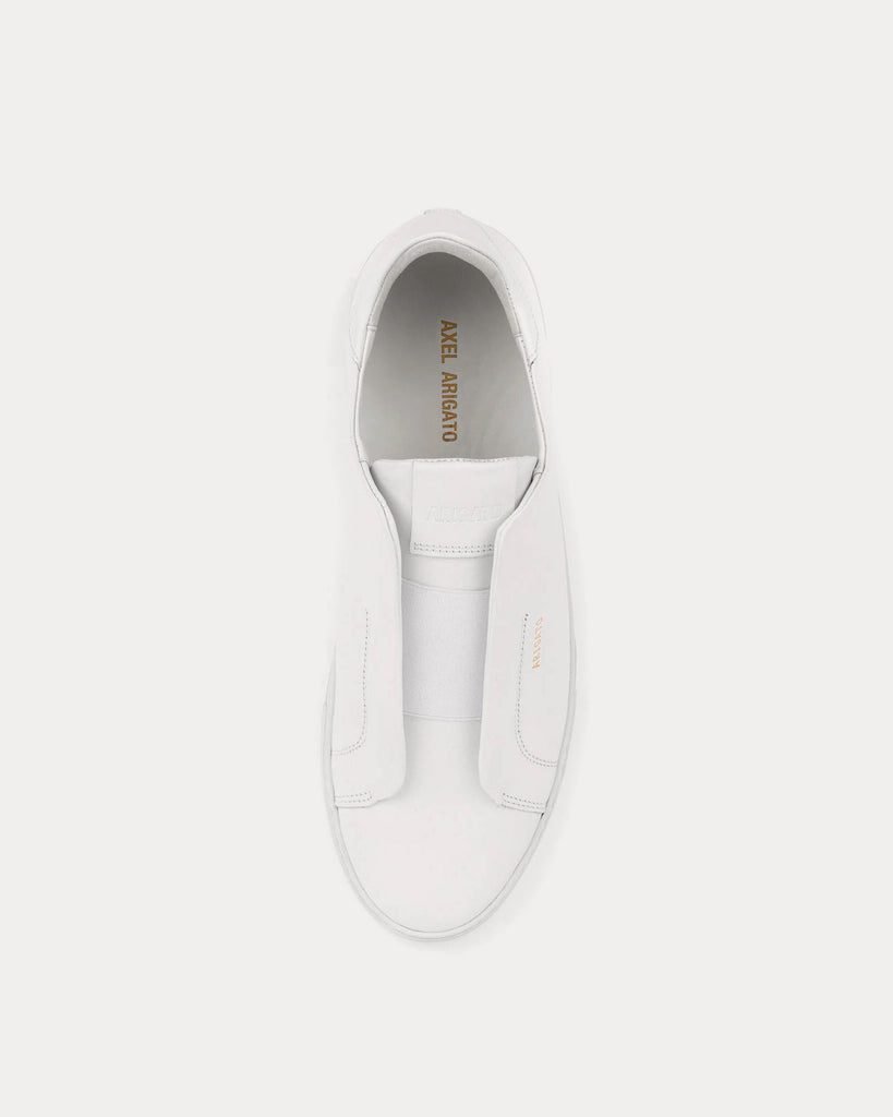 White best sale laceless sneakers