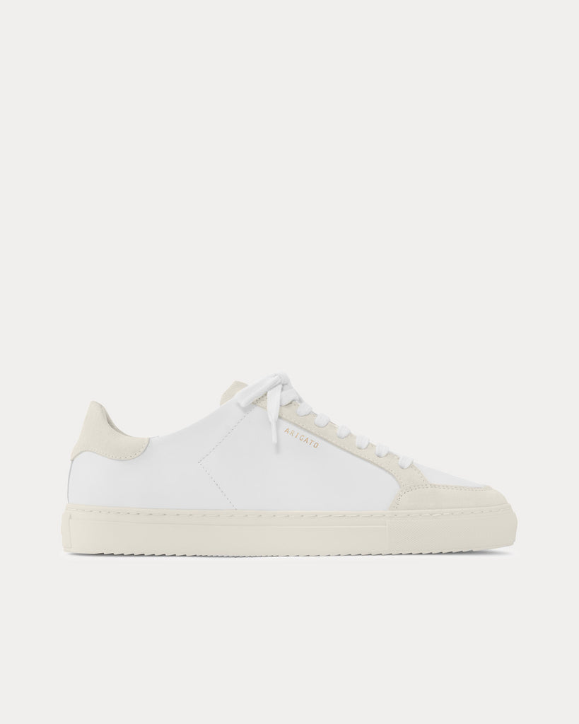 Axel Arigato Clean 90 Triple White Beige Low Top Sneakers