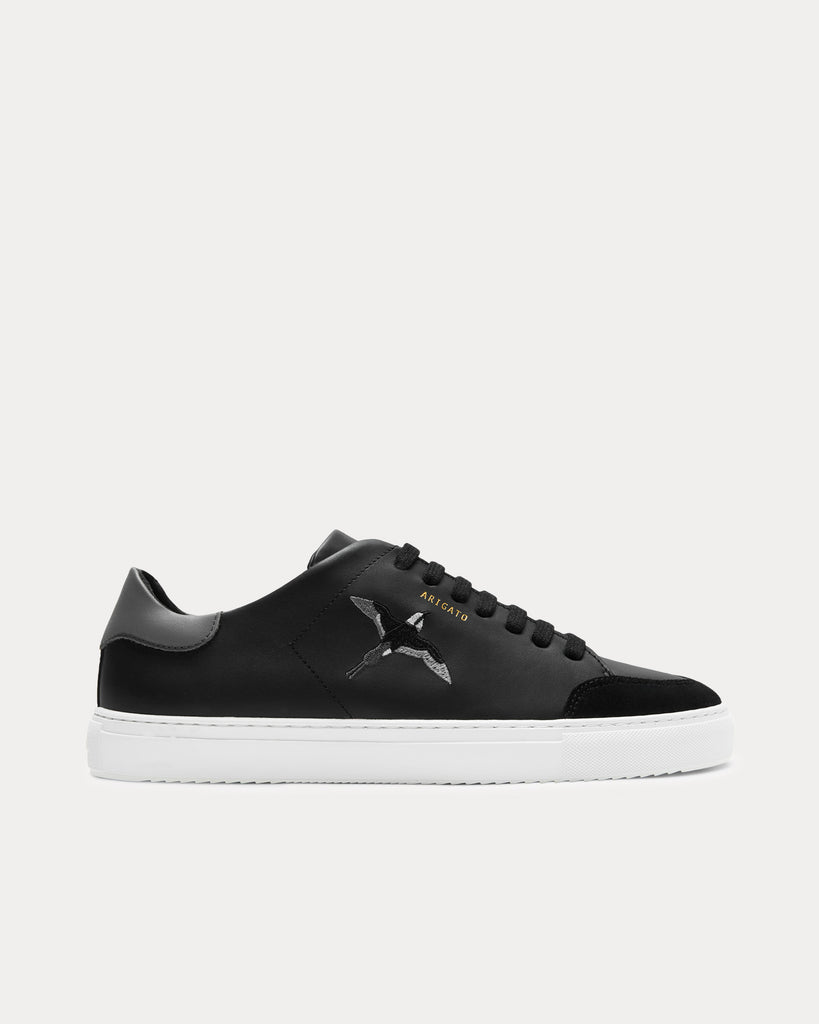 Axel Arigato Clean 90 Triple B Bird Black Dark Grey Low Top