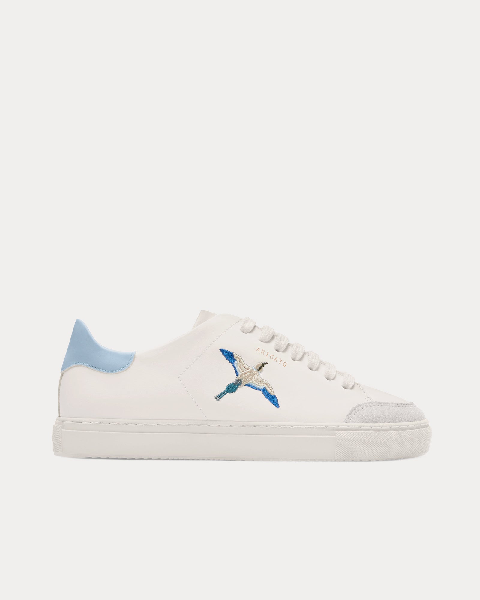 Axel Arigato Clean 90 Triple B Bird White Blue Low Top Sneakers