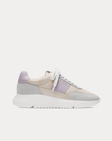 Axel Arigato Genesis Vintage Runner Beige / Lilac Low Top Sneakers