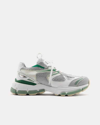 Axel Arigato Marathon Neo Runner White / Green Low Top Sneakers