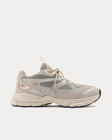 Axel Arigato Marathon Runner Beige / Silver Low Top Sneakers