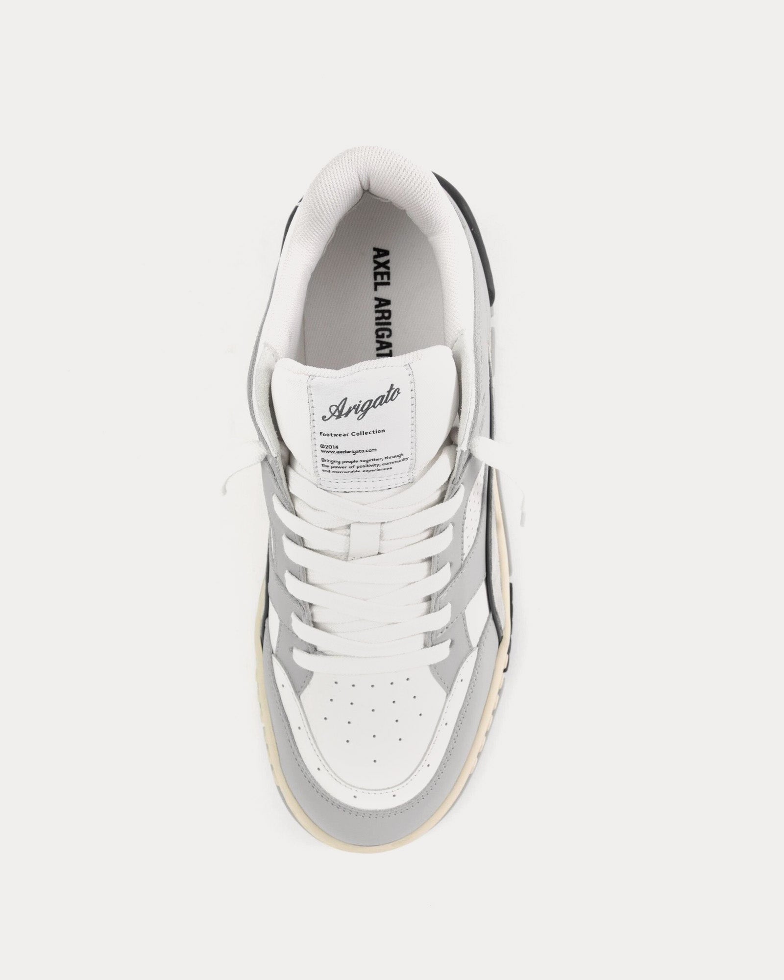 Axel Arigato Area Lo Grey / White Low Top Sneakers - 2