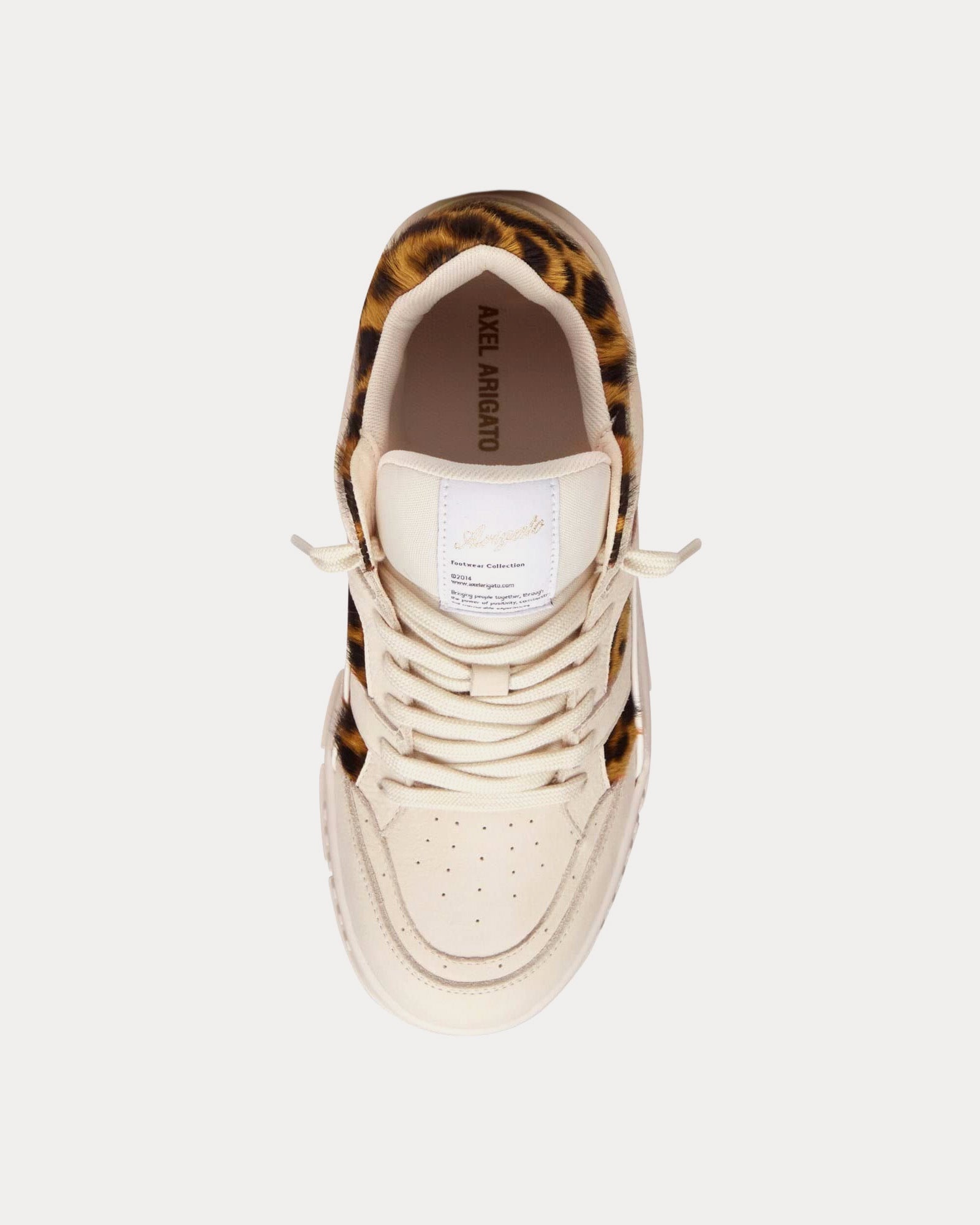 Axel Arigato Area Lo Beige / Leopard Low Top Sneakers - 2