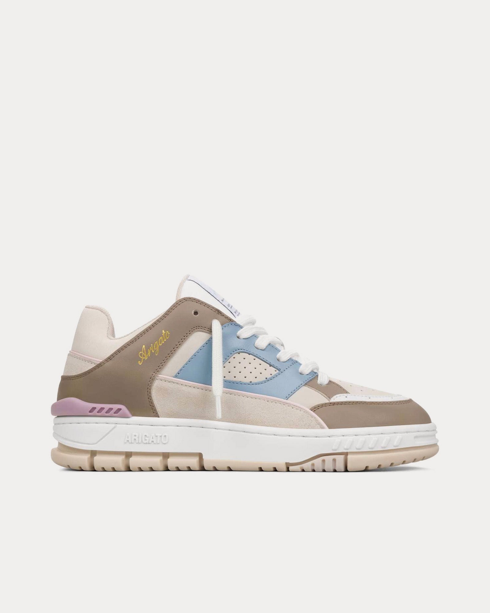 Axel Arigato Area Lo Beige / Multi Low Top Sneakers - 1