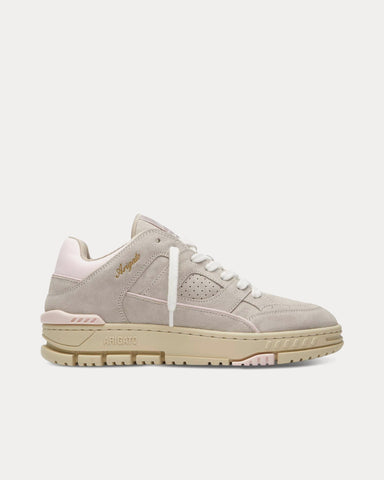 Axel Arigato Area Lo Taupe / Light Pink Low Top Sneakers