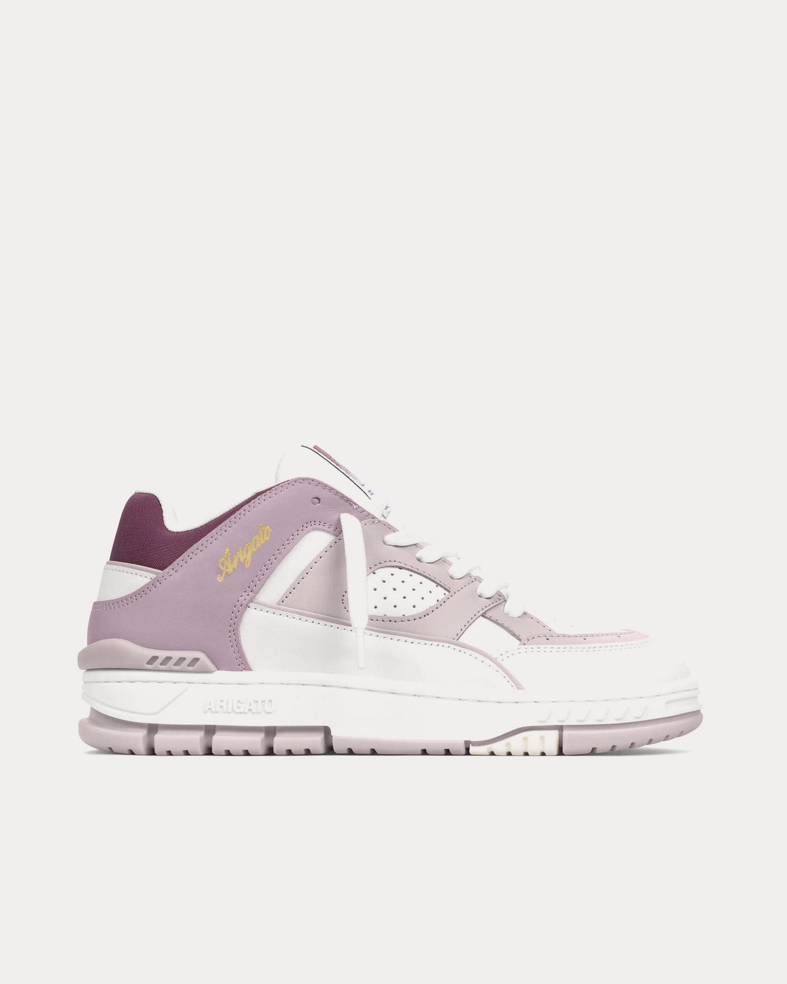 Axel Arigato Area Lo Off White / Lilac Low Top Sneakers - 1