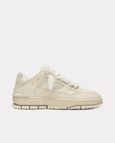 Axel Arigato Area Lo Woven Off White / Beige Low Top Sneakers