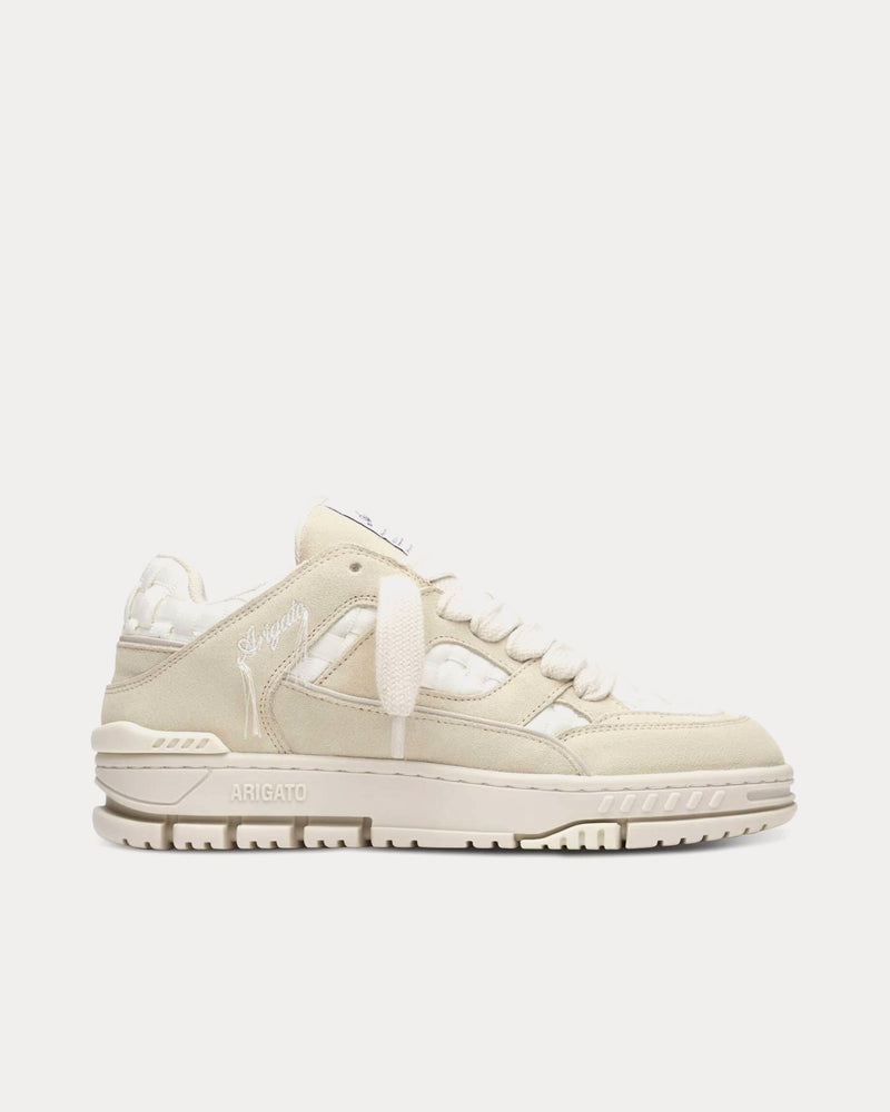 Axel Arigato Area Lo Woven Off White / Off White Low Top Sneakers - 1