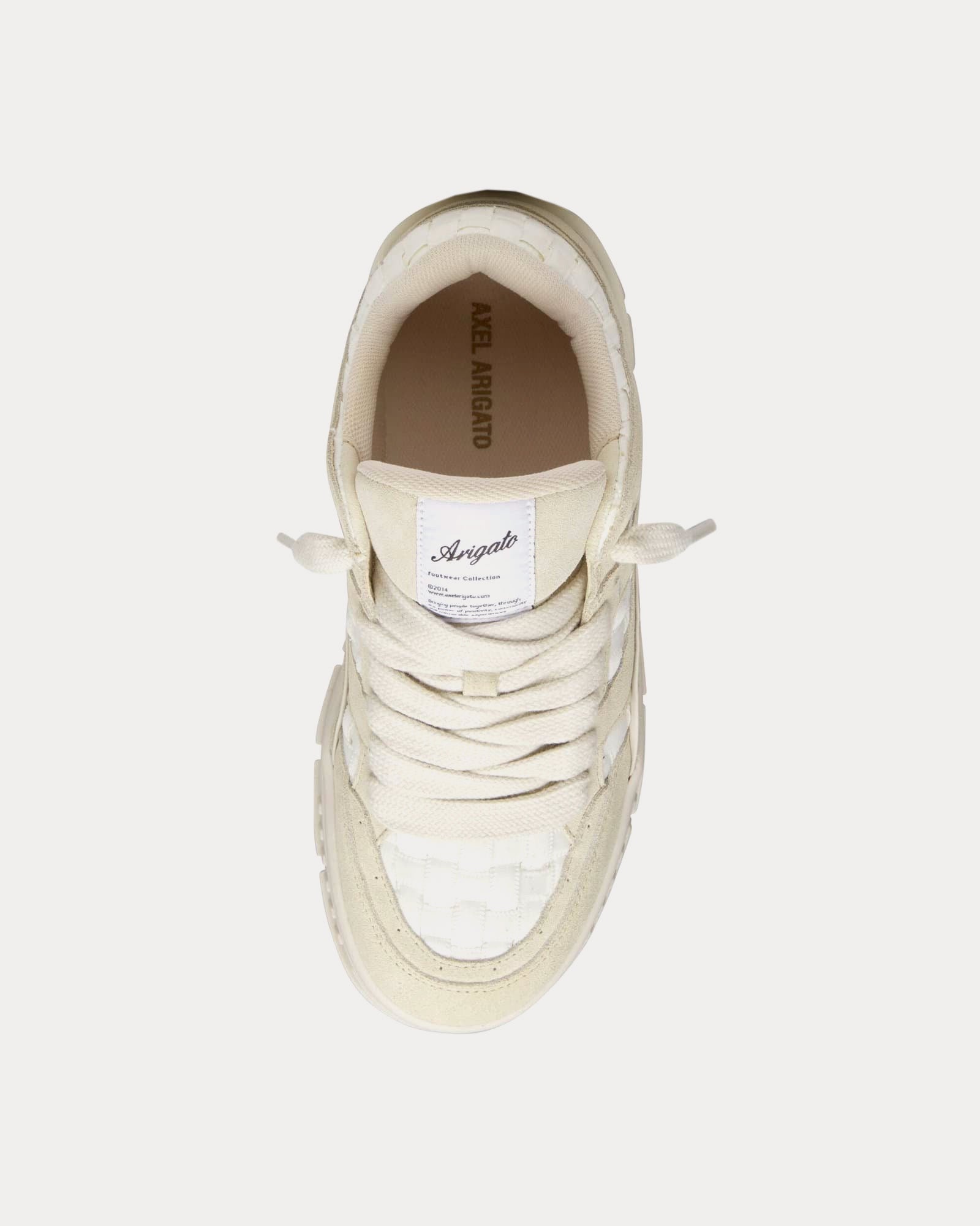 Axel Arigato Area Lo Woven Off White / Off White Low Top Sneakers - 2