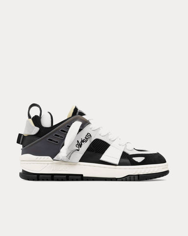 Axel Arigato Area Patchwork Black / White Low Top Sneakers