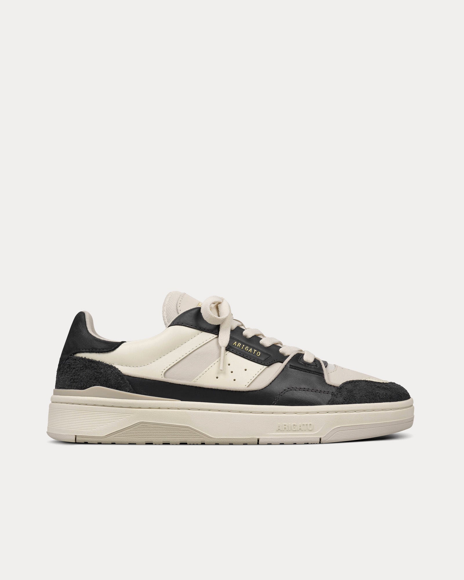 Axel Arigato Clay Leather Black / Off White Low Top Sneakers - 1