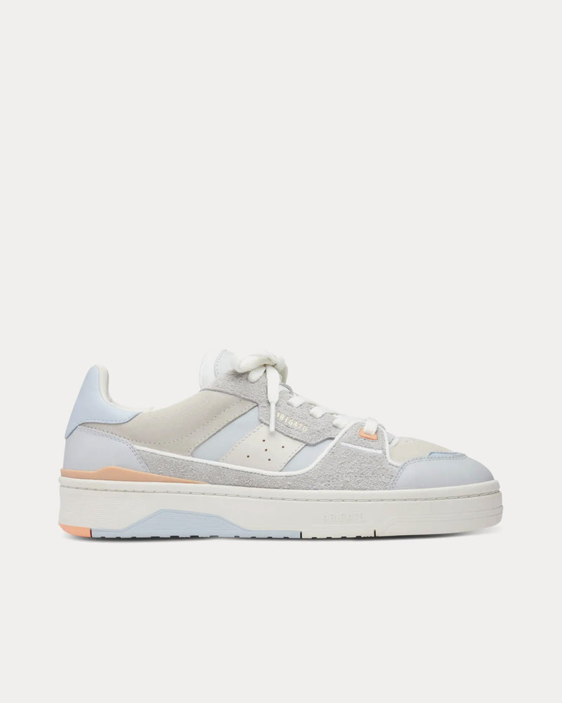 Axel Arigato Clay Off White / Light Blue Low Top Sneakers - 1