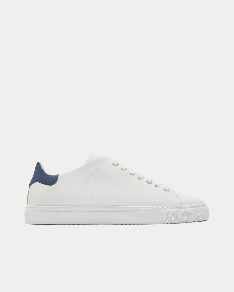 Axel Arigato Clean 90 White Blue Low Top Sneakers Sneak in Peace