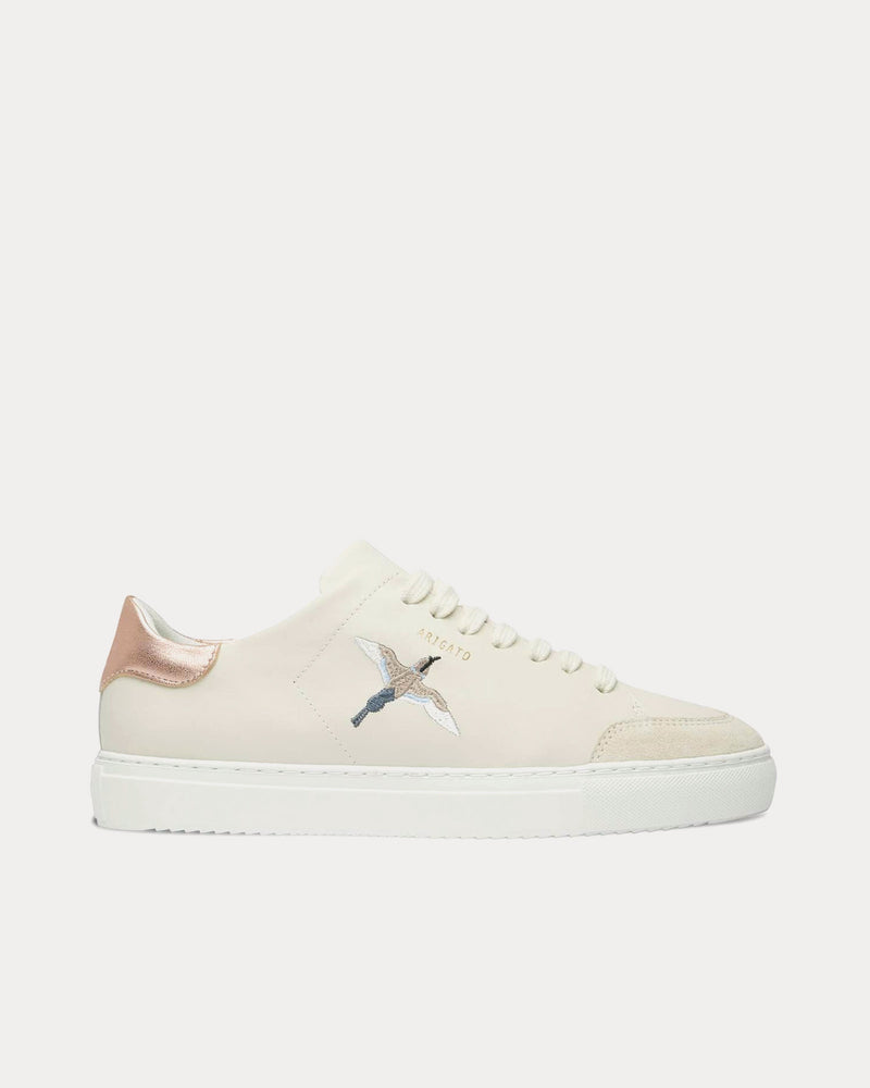 Axel Arigato Clean 90 B Bird Off White / Rose Gold Low Top Sneakers - 1