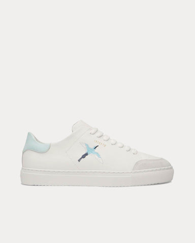 Axel Arigato Clean 90 B Bird White / Turquoise Low Top Sneakers