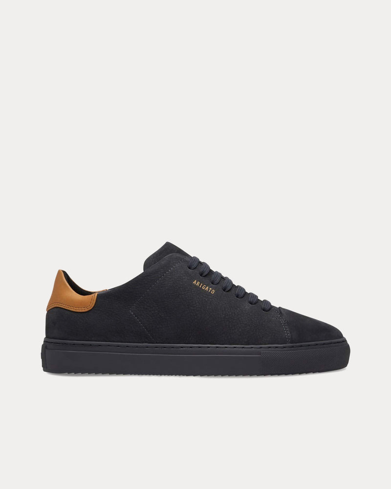 Axel Arigato Clean 90 Cap Black / Tan Low Top Sneakers - 1