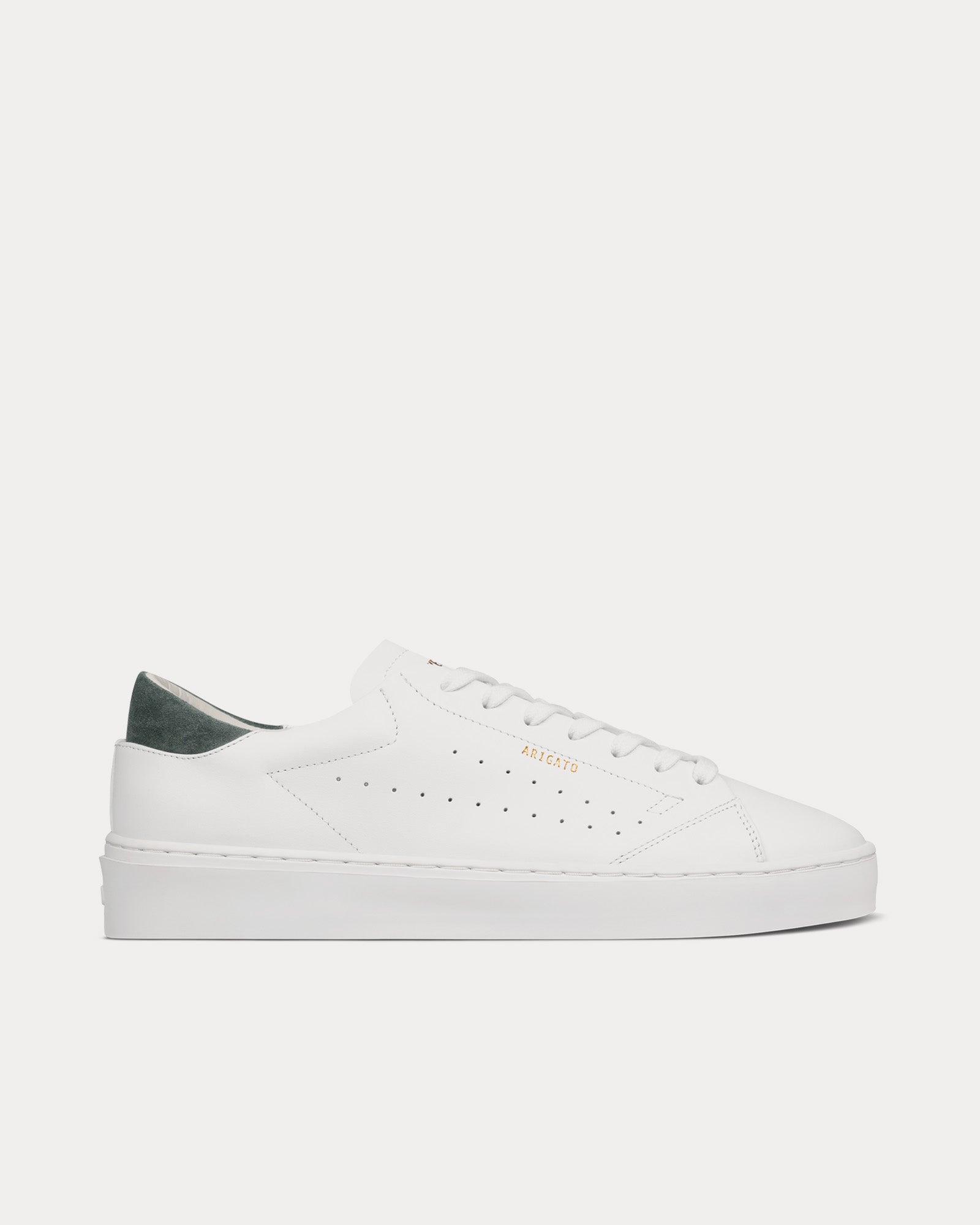 Axel Arigato Court Leather White / Green Low Top Sneakers - 1