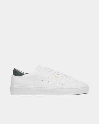 Axel Arigato Court Leather White / Green Low Top Sneakers