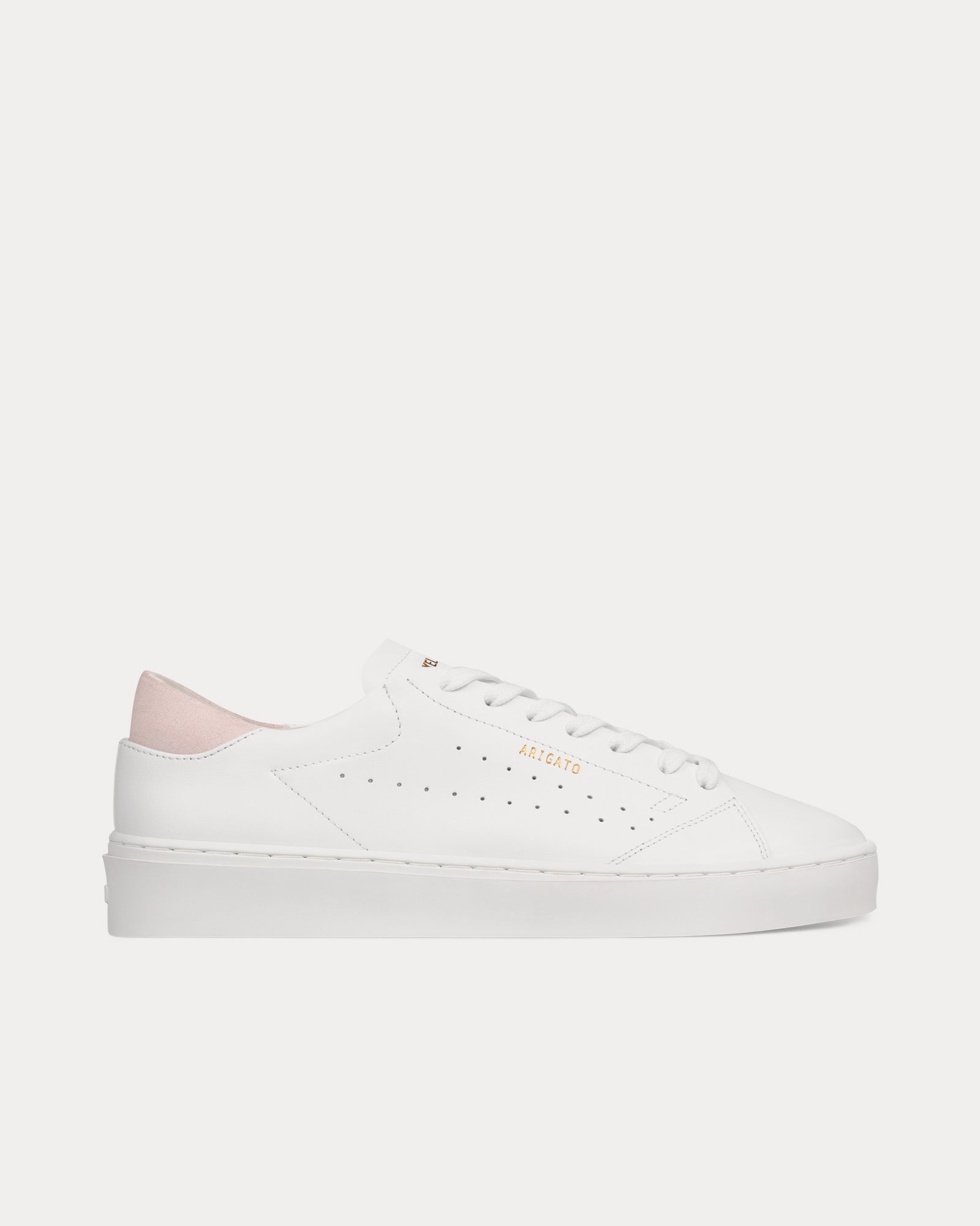 Axel Arigato Court Leather White / Pink Low Top Sneakers - 1