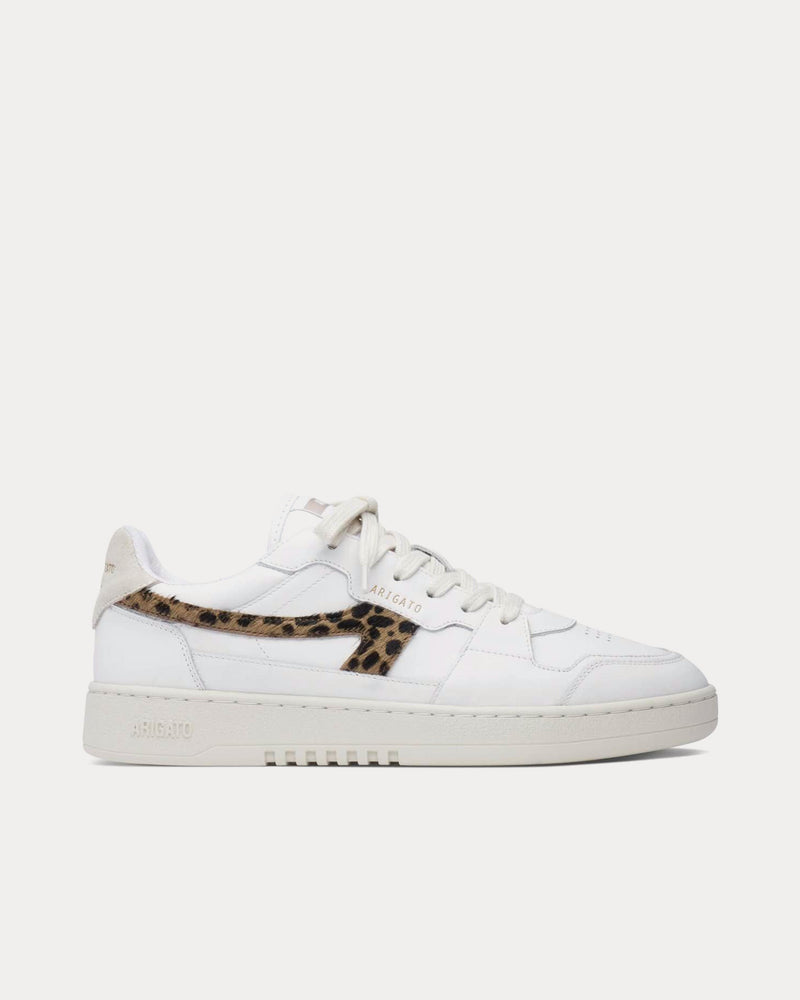 Axel Arigato Dice-A White / Leopard Low Top Sneakers - 1