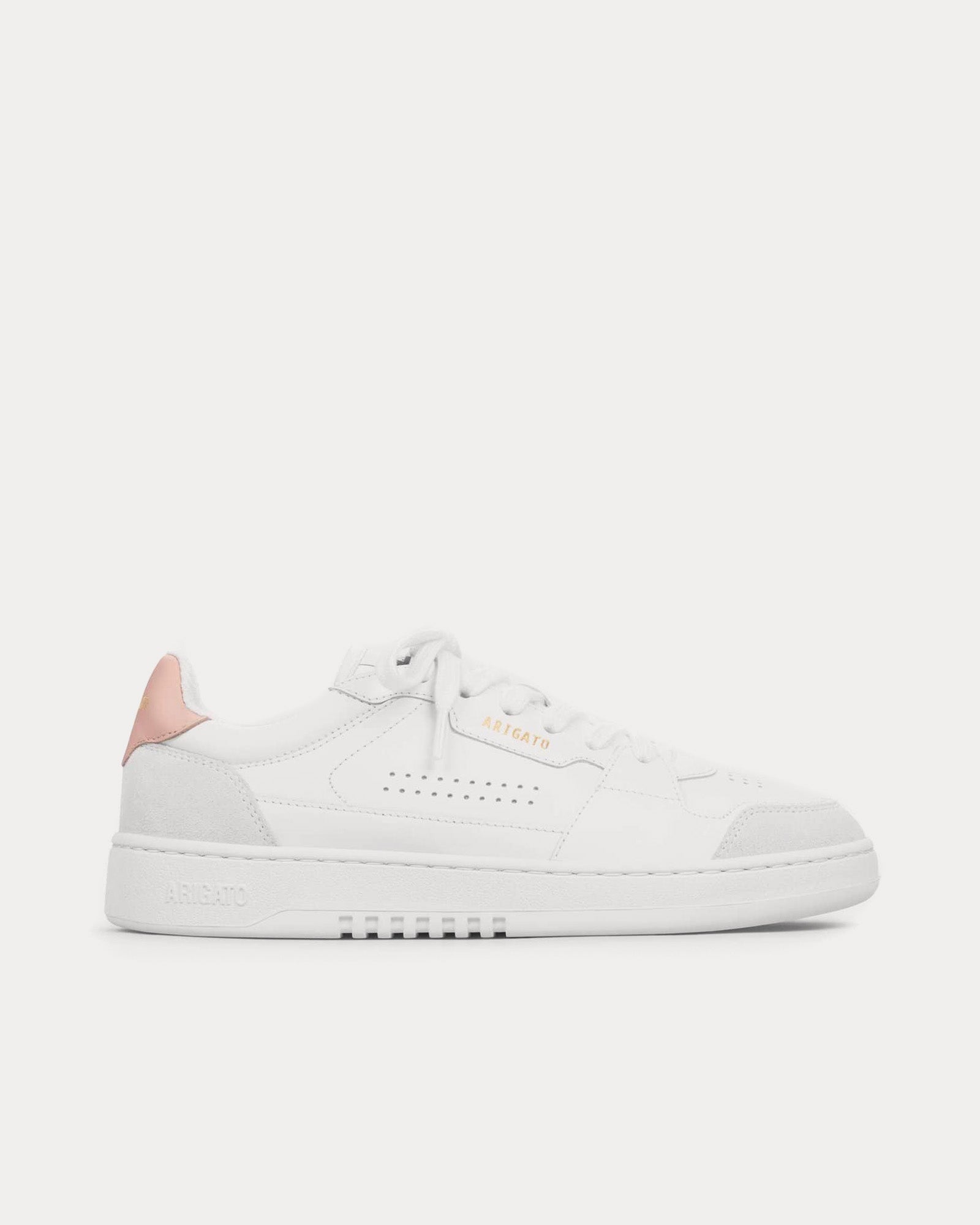 Axel Arigato Dice Lo White / Light Pink Low Top Sneakers - 1