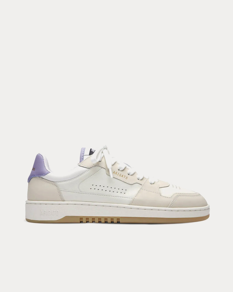 Axel Arigato Dice-A Beige / Purple Low Top Sneakers - 1