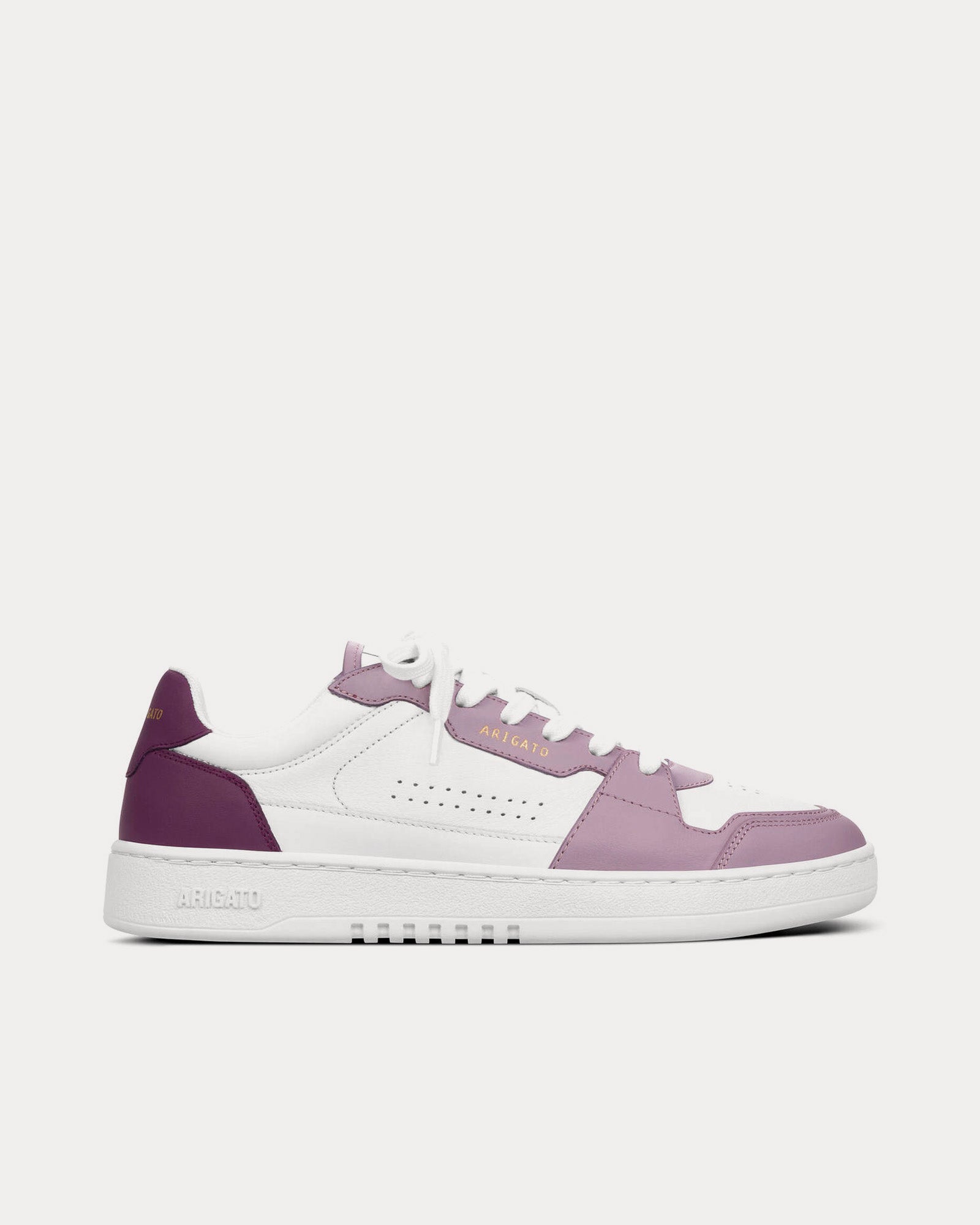 Axel Arigato Dice Lo White / Purple Low Top Sneakers - 1