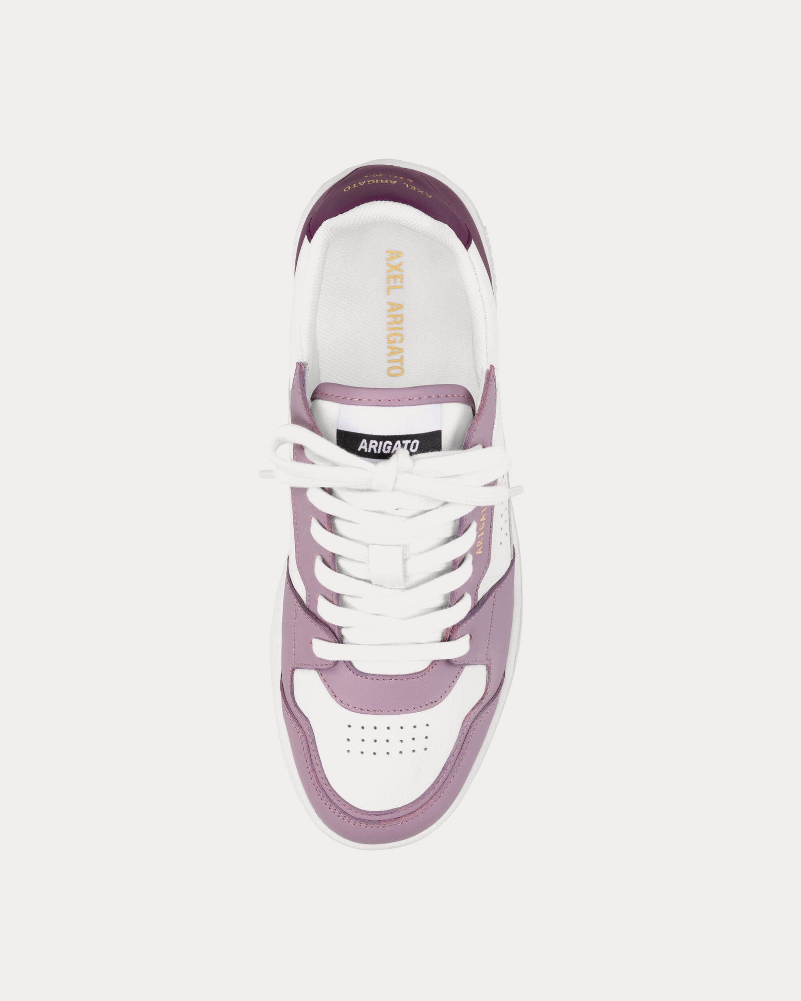 Axel Arigato Dice Lo White / Purple Low Top Sneakers - 2