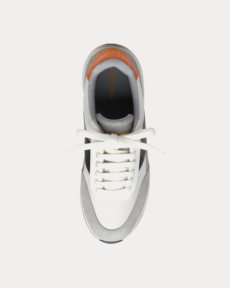 Axel Arigato Genesis Neo Grey / Orange Low Top Sneakers - 2