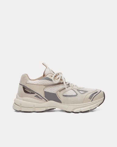 Axel Arigato Marathon Runner Beige / Dark Grey Low Top Sneakers