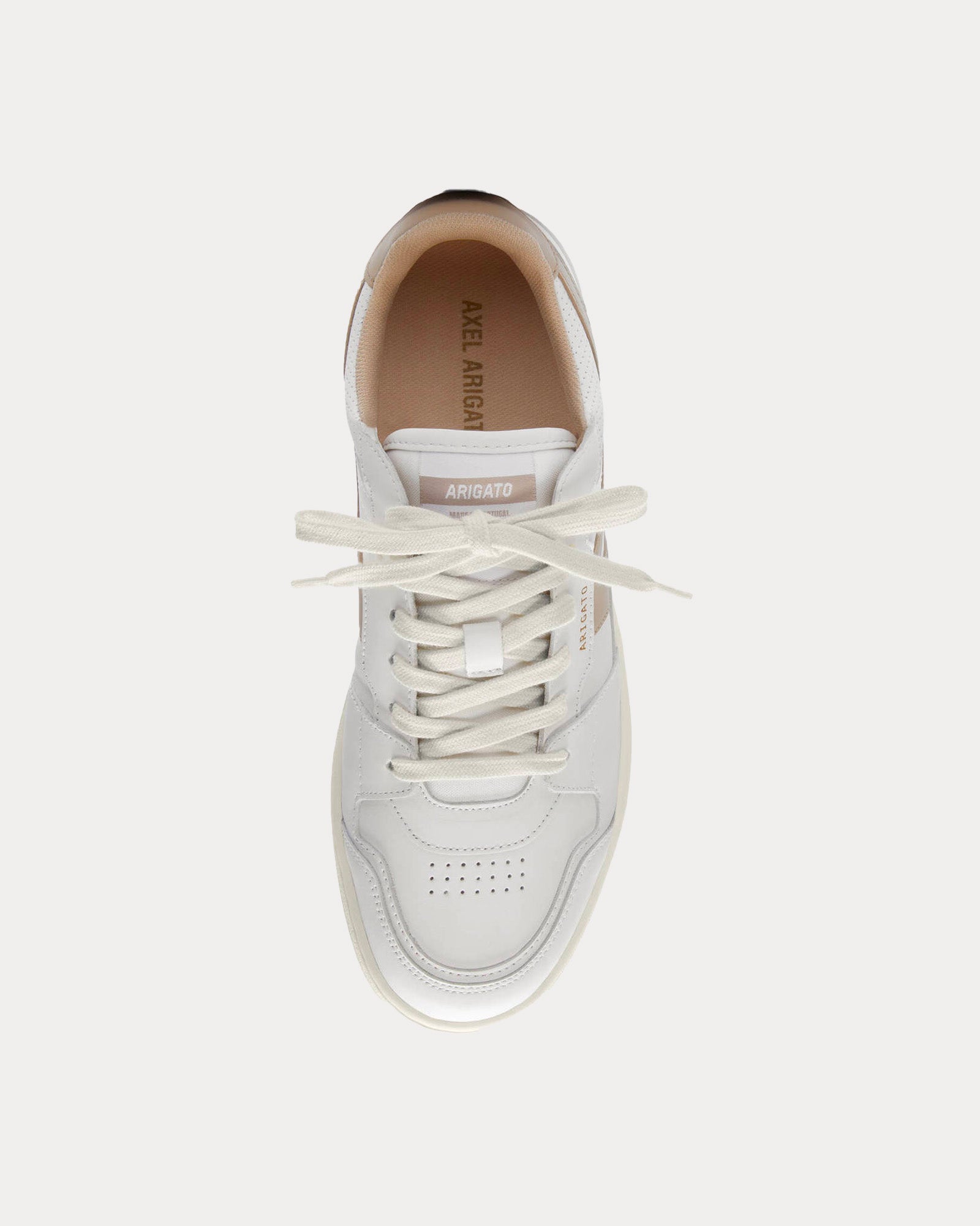 Axel Arigato Dice-A White / Taupe Low Top Sneakers - 2