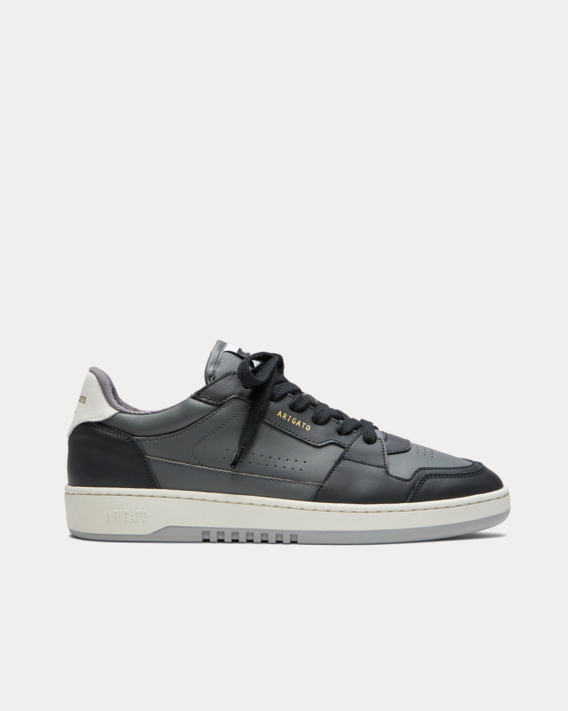 Axel Arigato Dice Lo Grey Black Low Top Sneakers Sneak in Peace