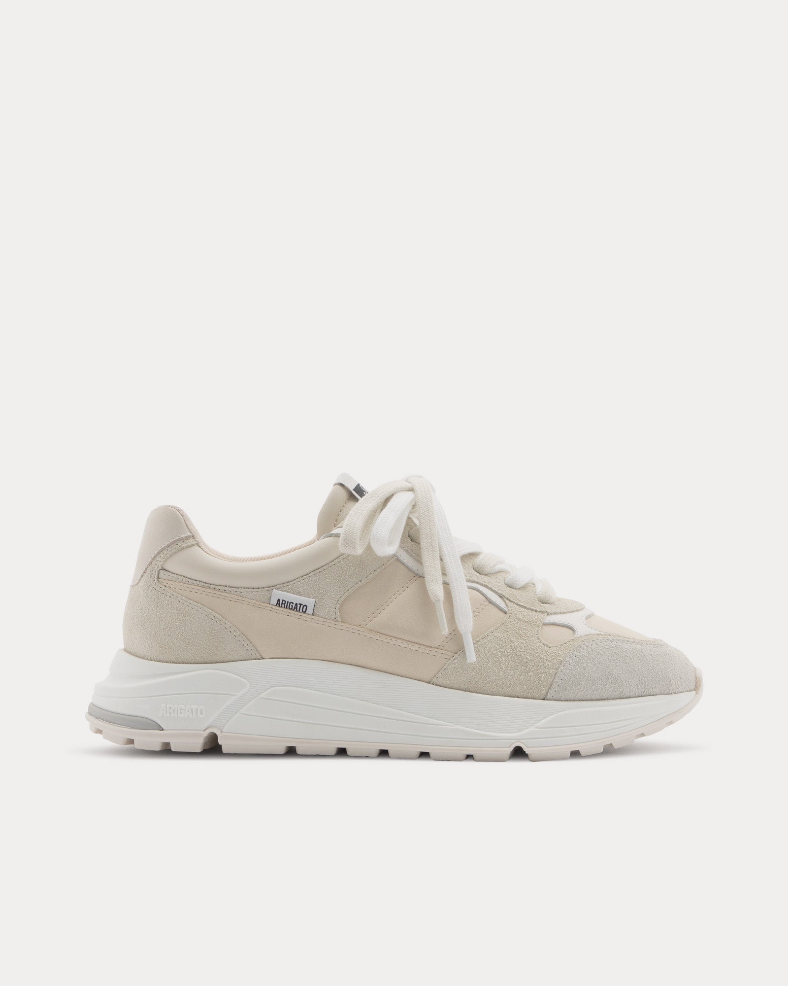 Axel Arigato Rush 50/50 Beige / White Low Top Sneakers - 1