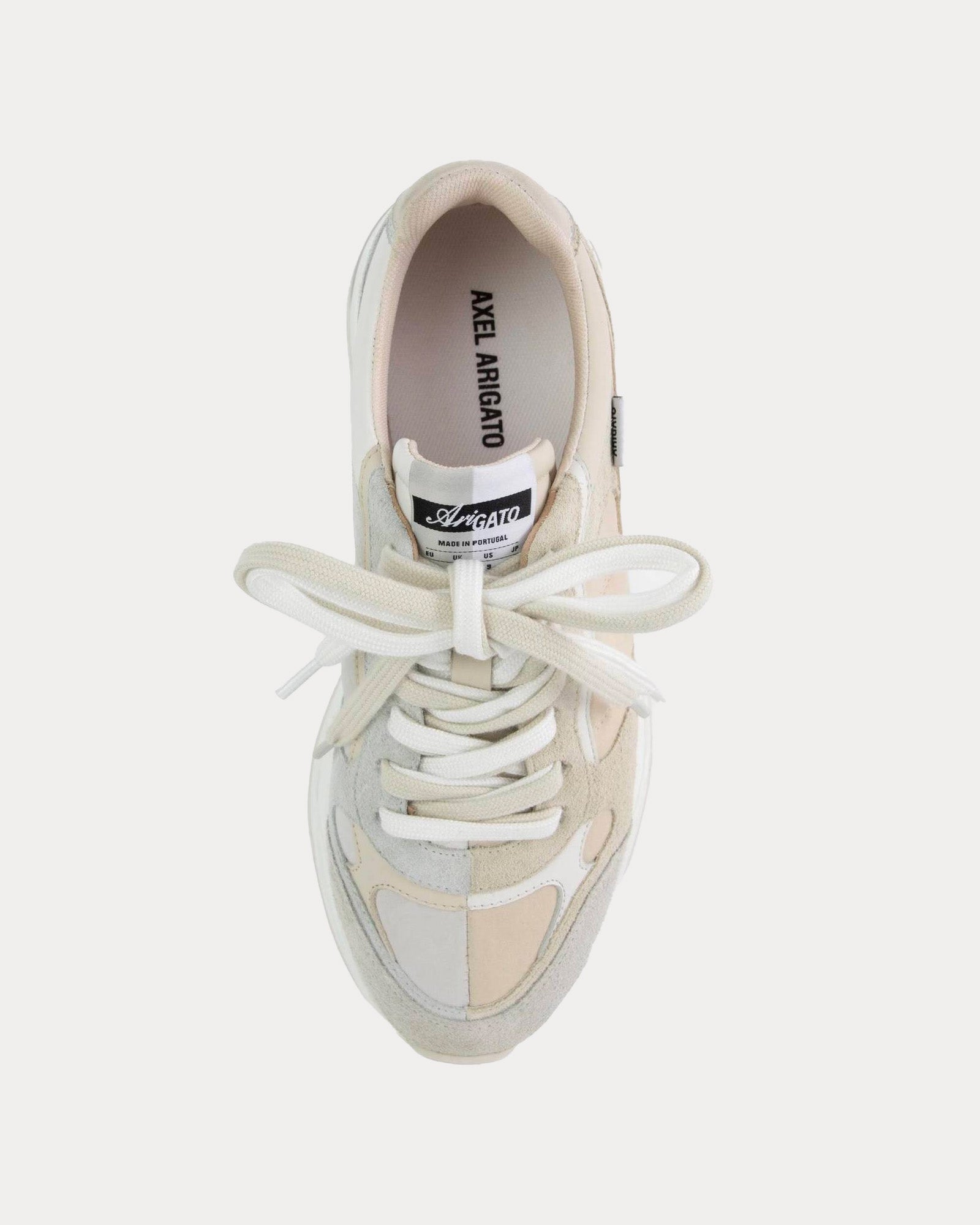 Axel Arigato Rush 50/50 Beige / White Low Top Sneakers - 2