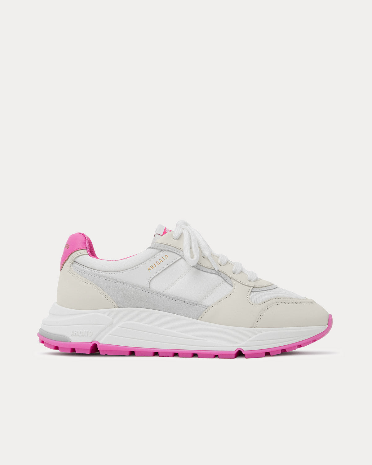 Axel Arigato Rush White / Sporty Blush Low Top Sneakers - 1