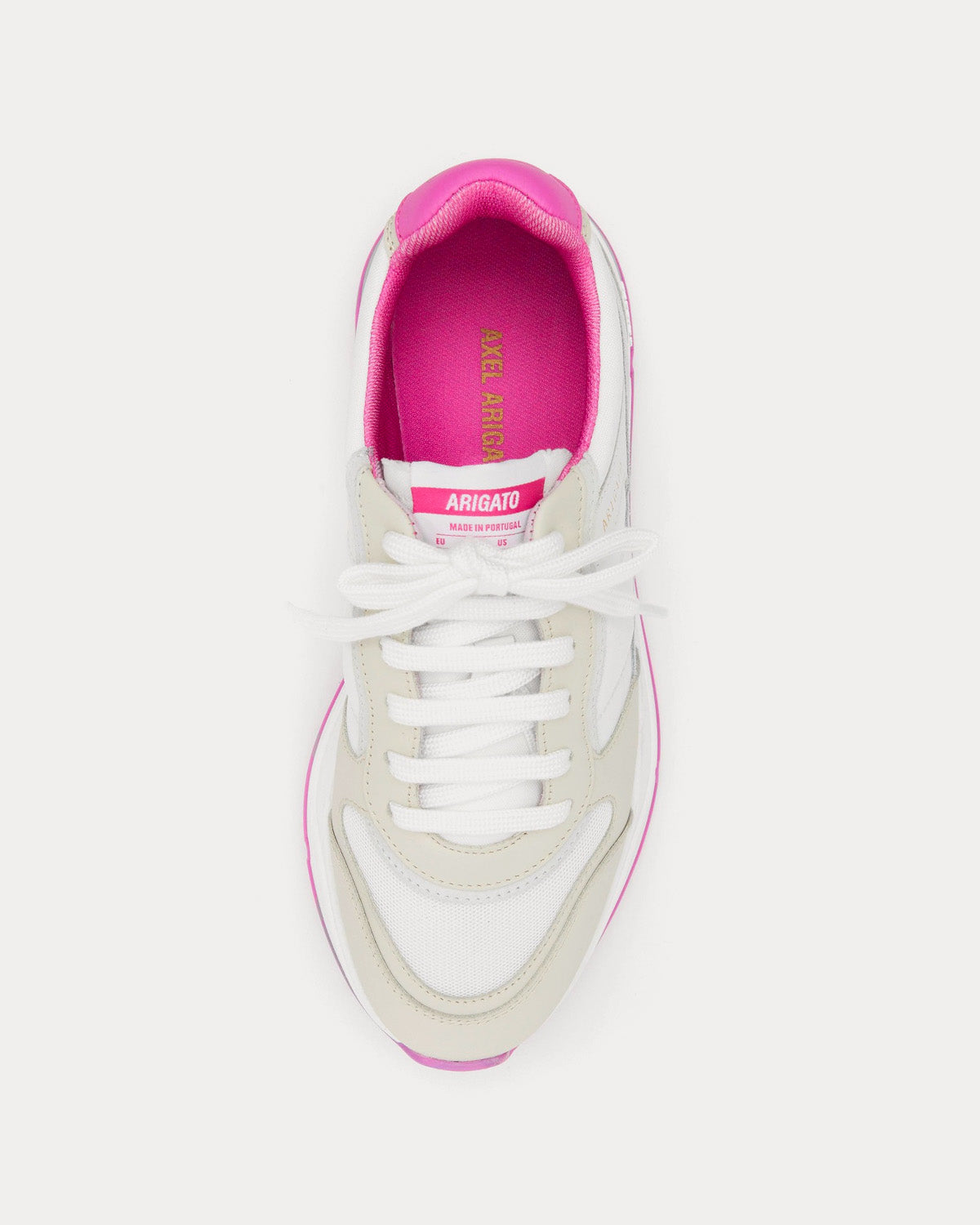 Axel Arigato Rush White / Sporty Blush Low Top Sneakers - 2