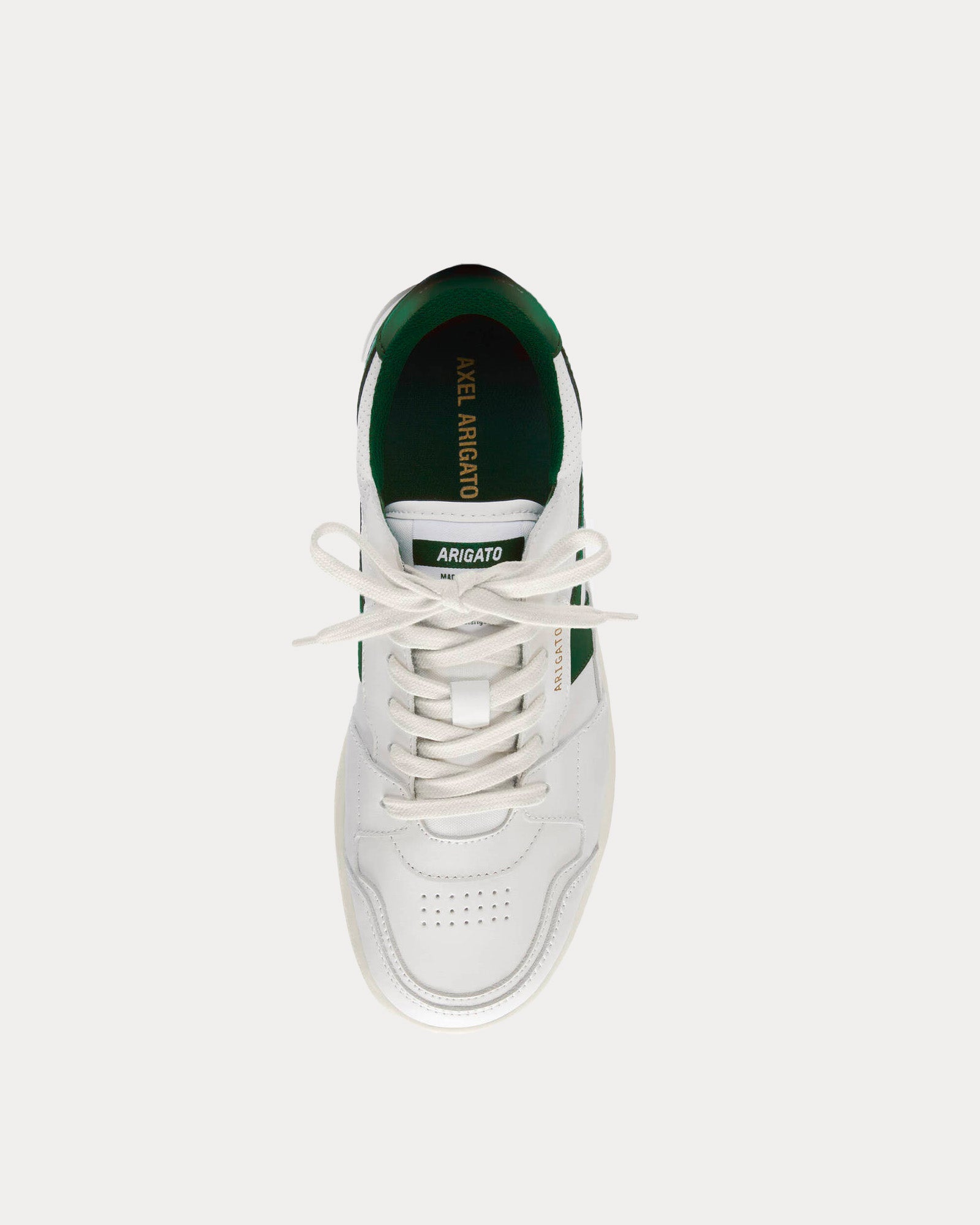 Axel Arigato Dice-A White / Green Low Top Sneakers - 2