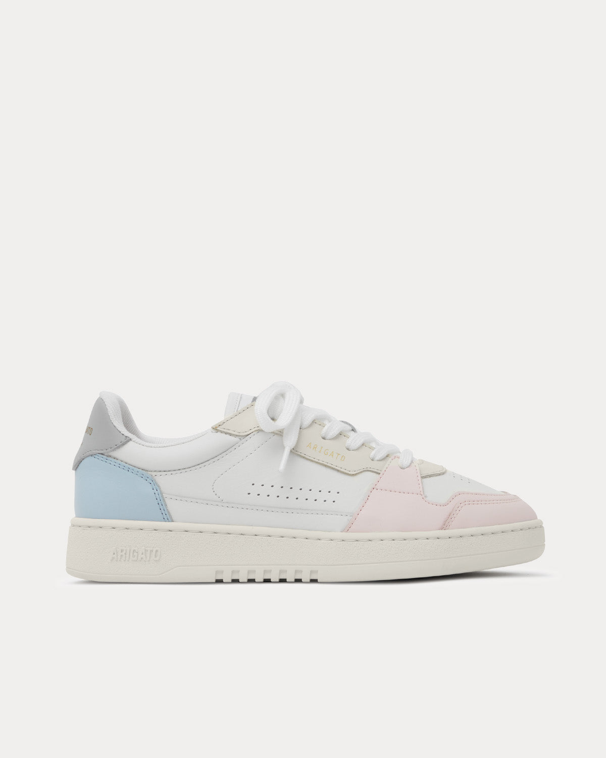 Axel Arigato Dice Lo White / Pink / Blue Low Top Sneakers - 1