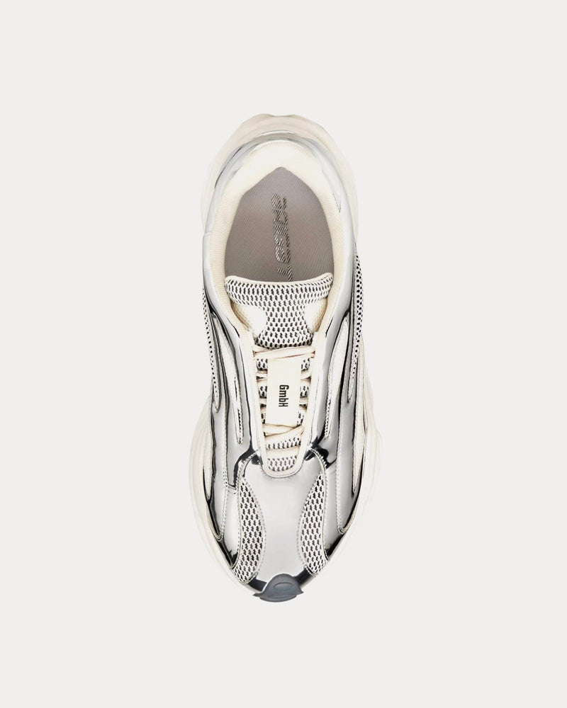 Axel Arigato x GmbH Satellite Silver / White Low Top Sneakers - 2