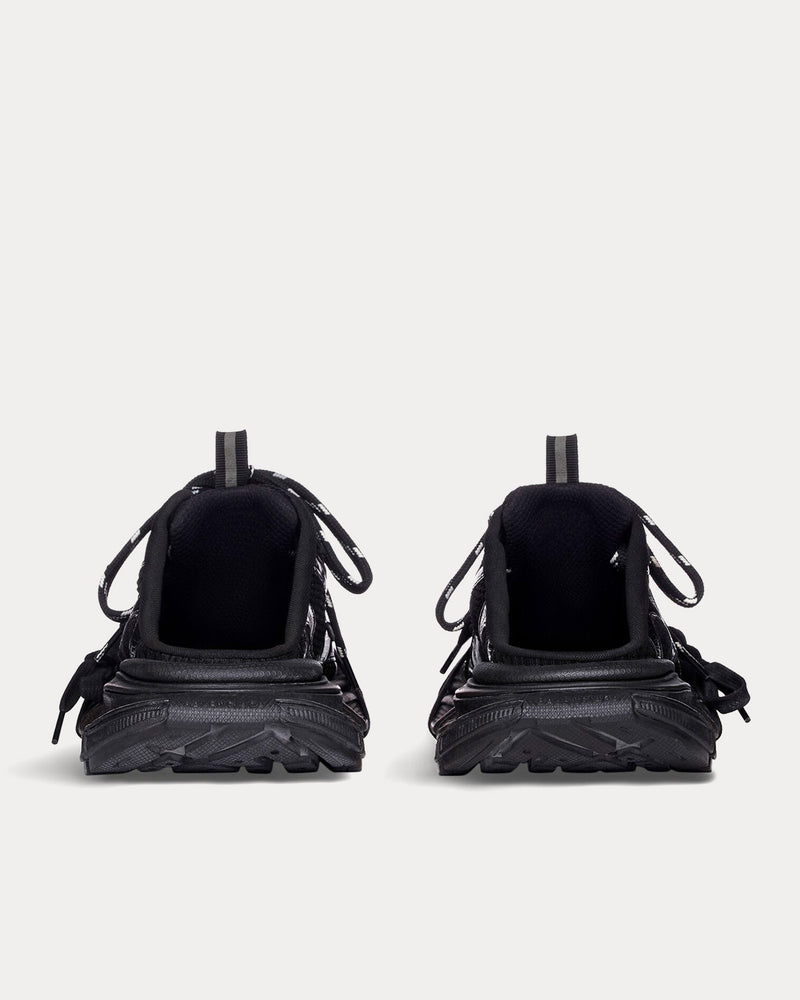 Balenciaga 3XL Mesh & Polyurethane Black Mules - 3