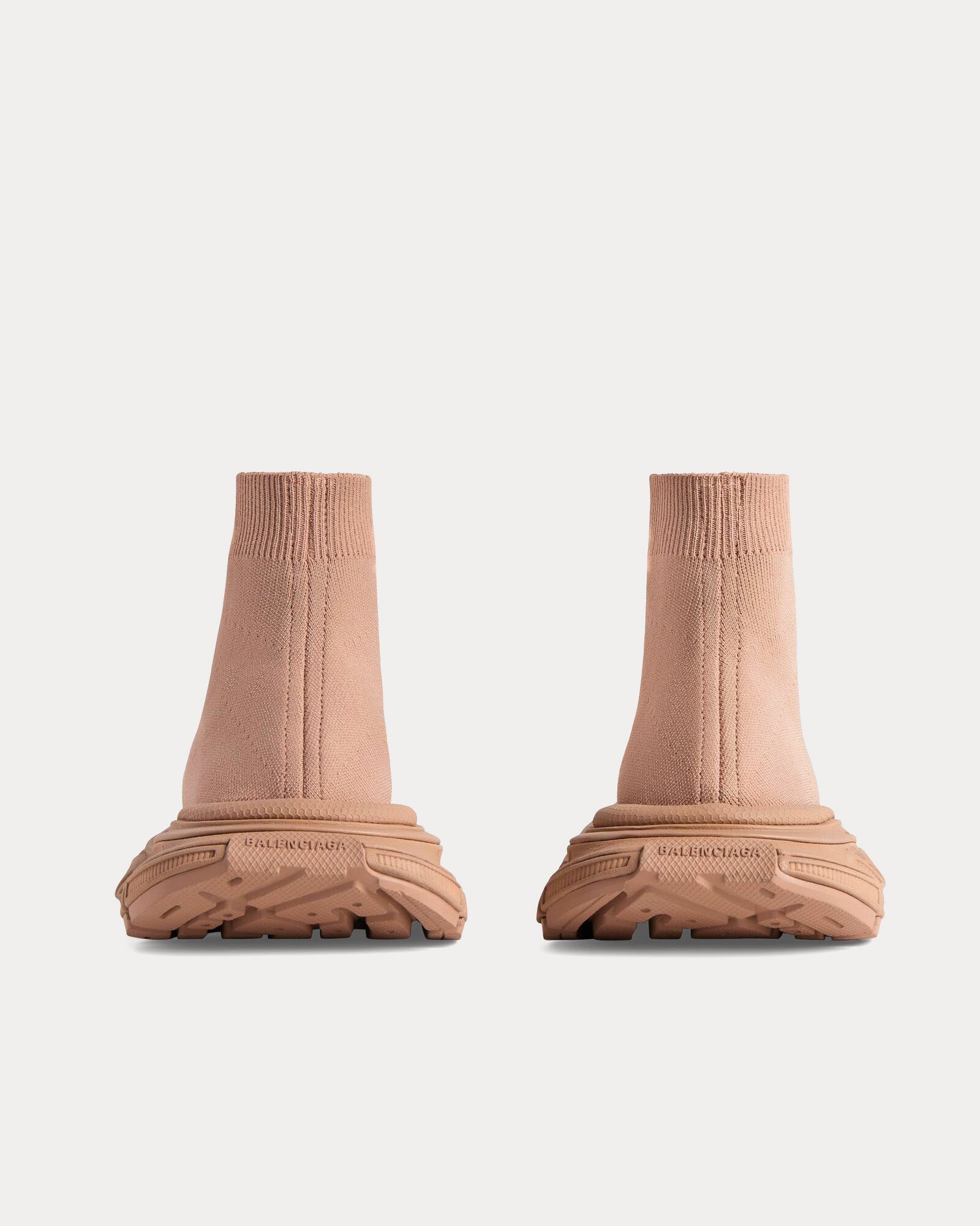 Balenciaga beige sock trainers hotsell