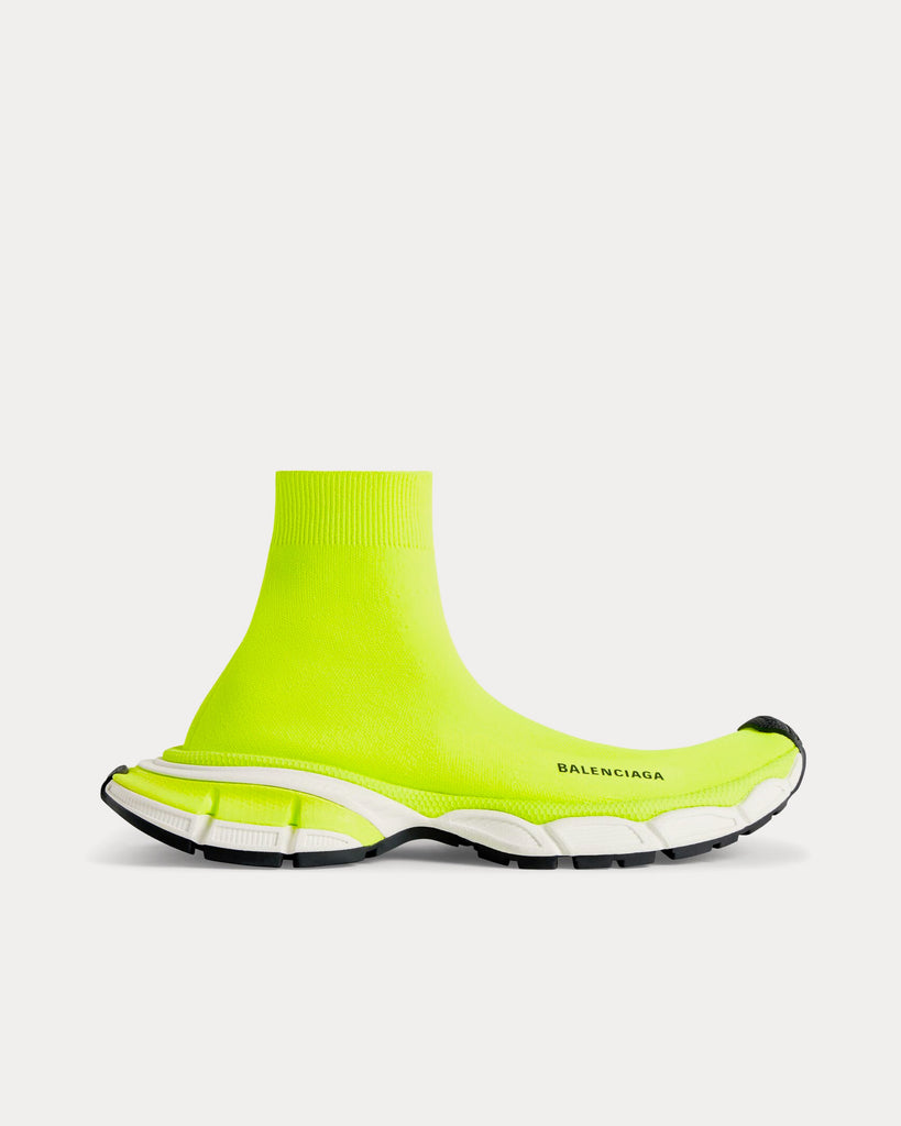 Balenciaga sock shoes lime sales green