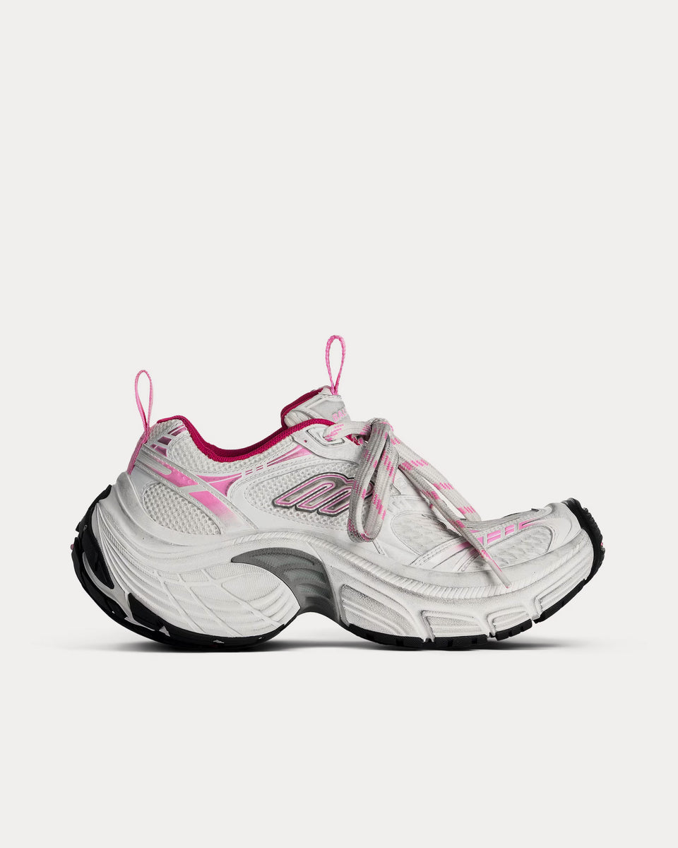 Pink and gray sneakers 2025